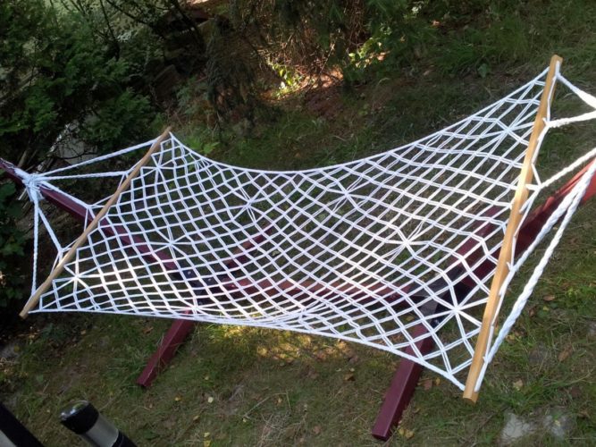 Hängematte im Garten