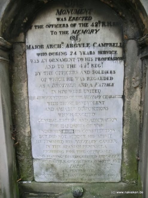 Grabsteingeschichten auf dem alten Friedhof in Edinburgh