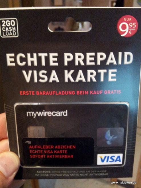 Prepaid Visa Wirecard