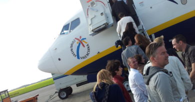 Ryanair boarding