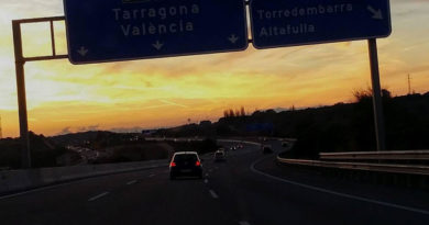 Autobahn E-15 AP-7 nach Spanien