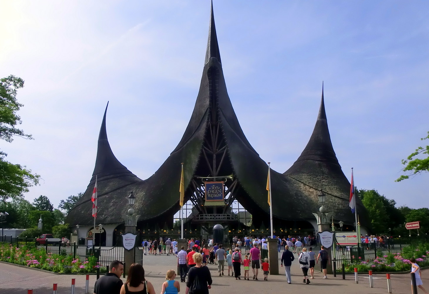 Der Eingang in Efteling
