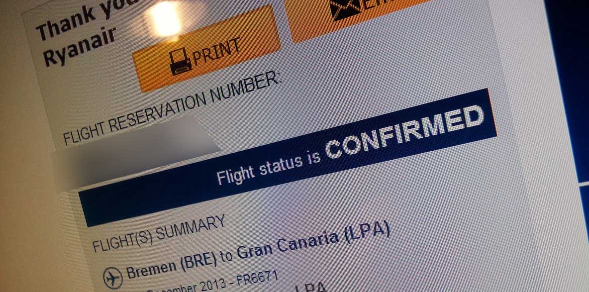 Ryanair Buchung | Nakieken