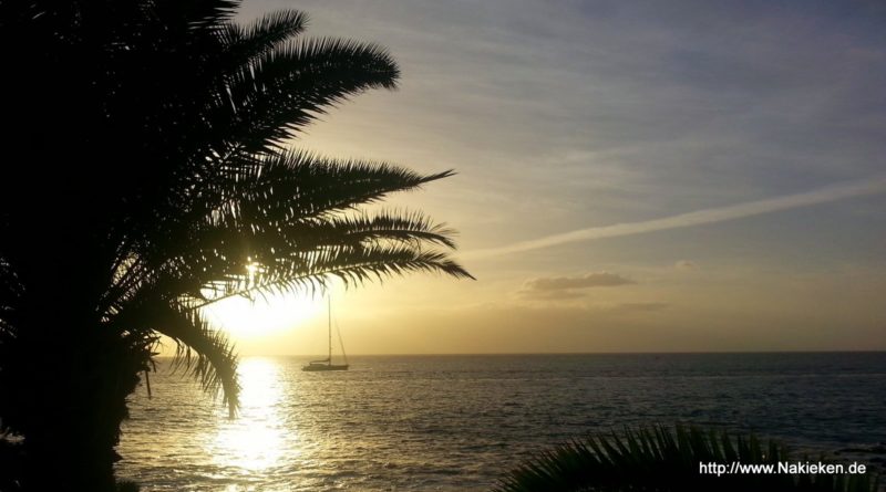 Sonnenuntergang in Spanien