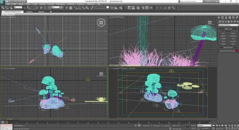 CAD Ansicht in 3ds Max