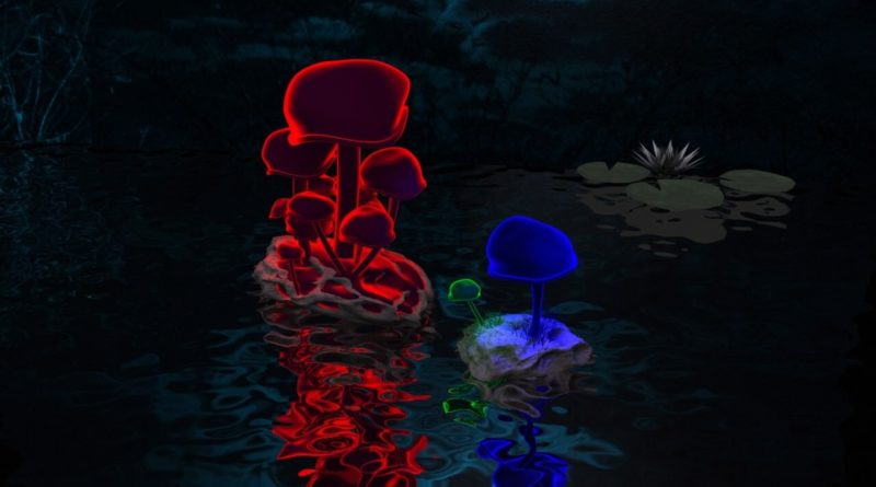 Magic Mushrooms in 3Ds Max