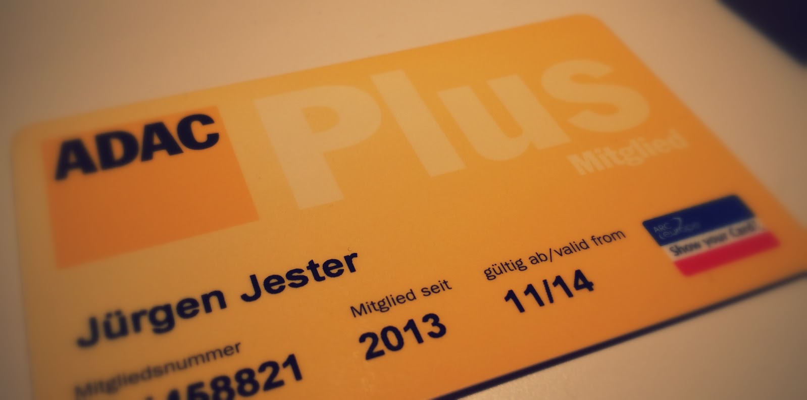Meine ADAC Plus Karte