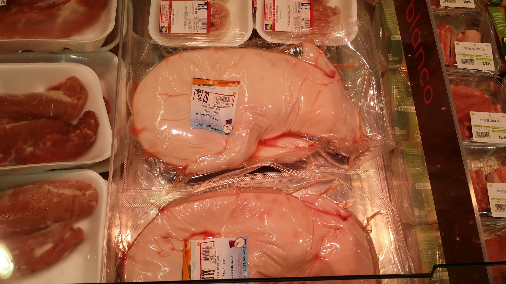 abgepackte Ferkel