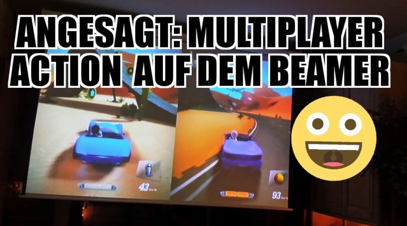 über den Beamer zocken