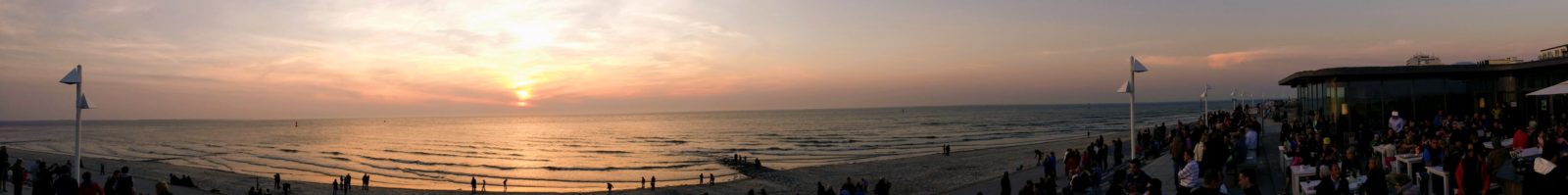 Sonnenuntergang an der Milchbar