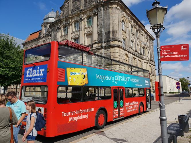 Stadtrundfahrt im Bus