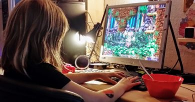Kind spielt am PC