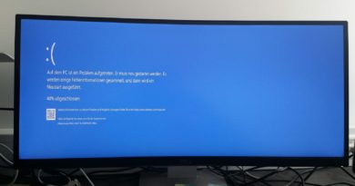 Windows 10 Bluescreen BSOD