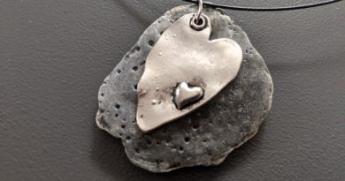 Muschel mit Herz