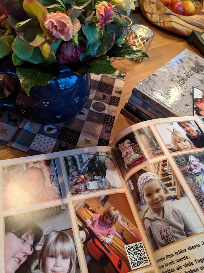 Fotobuch mit QR Code