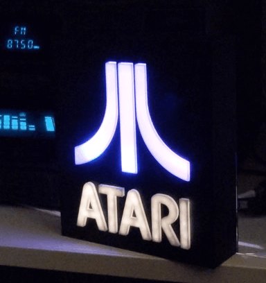 3D Druck Atari-Leuchtbox