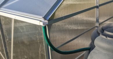 Dachrinnenüberlauf mit Schlauchanschluss