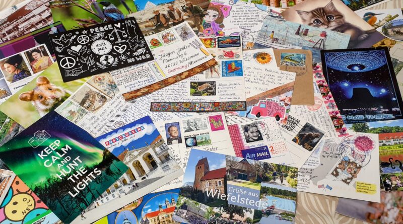 Viele schöne Postcrossing Postkarten